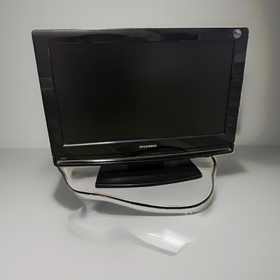 SYLVANIA LC195SSX 19'' LCD TV 720p HDMI VGA Component Composite Black