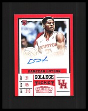 2017 Damyean Dotson Rookie Auto Contenders Draft Picks #118 New York Knicks