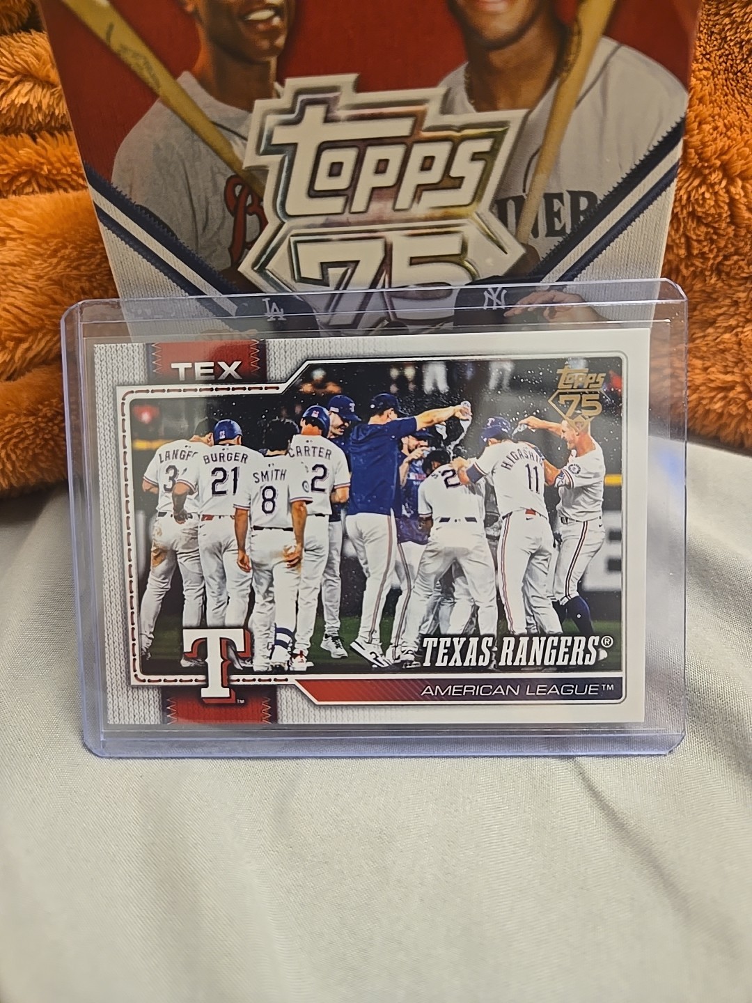 🏆 2026 Topps S1 TEXAS RANGERS #258 GOLDEN MIRROR SSP Image Variation CASE HIT🏆