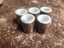 Fraunfelter Pottery Zanesville Ohio Restaurant Creamers