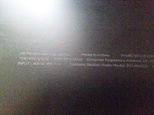 Portátil para juegos HP Pavilion 15-ec1216ng con embalaje original 15,6 pulgadas - Imagen 6 de 7