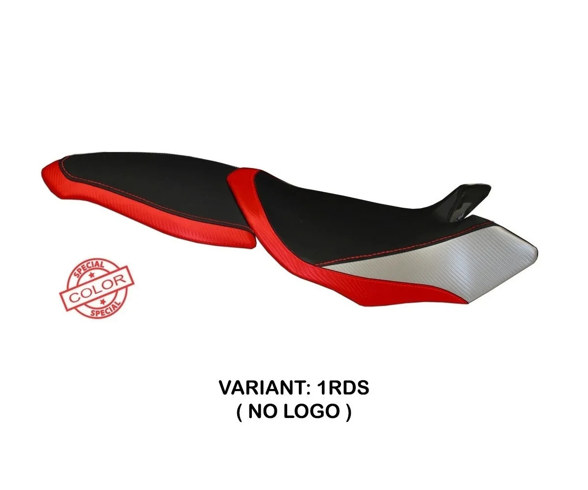 Seat saddle cover Nami SColor Red-Silver TPZ MV AGUSTA BRUTALE 990R 2007 2015 pw