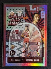 2025 Topps Basketball LST-12 Noa Essengue Bulls Limited Stock Legends Rookie