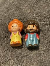 Vtg Kenner Tree Tots Family TreeHouse Mountain Tots Hideaway Mom Dad Figures