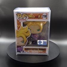 Funko Pop! Dragon Ball Super Saiyan Trunks #2198 Vrare PR Exclusive W/Protector 