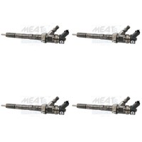 4X Meat & Doria EinspritzdüSe FüR Ford Fiesta VI C-Max DM2 1.6 Tdci Da_ CitroëN