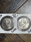1991 P&D Kennedy Half Dollars UNC