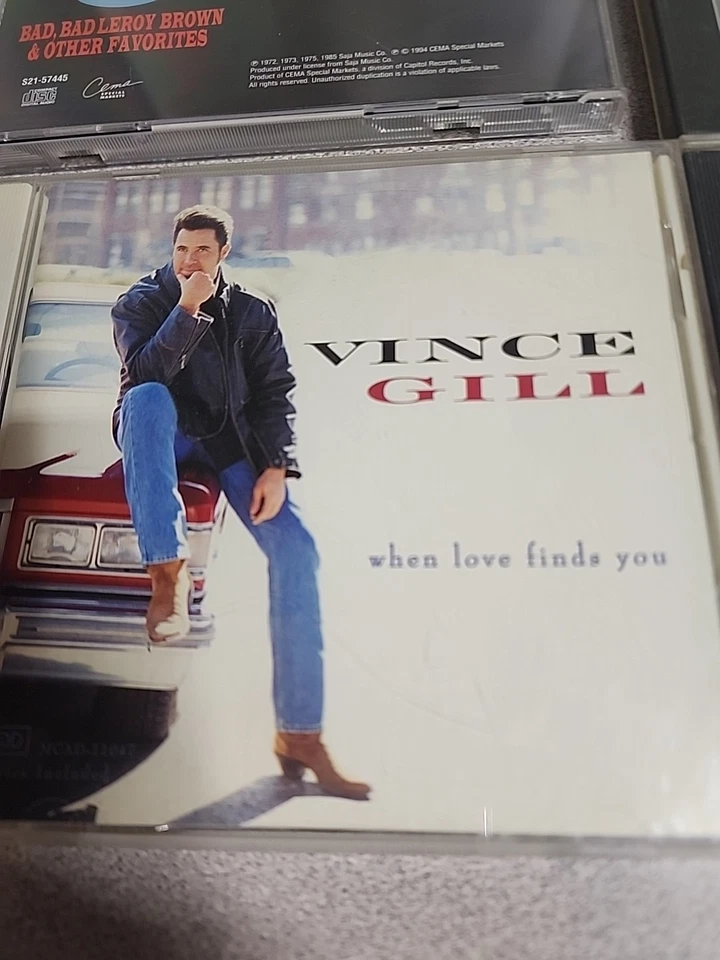 Lot Of 4 Cd Vince Gill, Jim Croce — 第 4/4 张图片