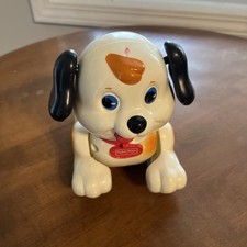 1999 MATTEL FISHER PRICE TOY PUPPY, HEAD LEGS MOVE, Missing Pull String