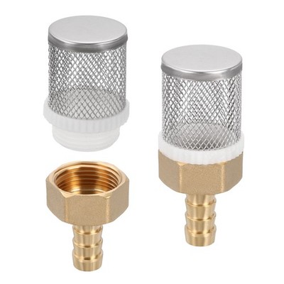 2Pcs Inline Strainer, 3.1'' Encrypted Hose Strainer W/ 12mm Diameter Connection