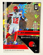 2018 Panini Unparalleled Josh Gordon Impact Card SP #/75 Browns Legend!