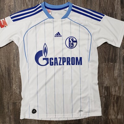 2012 Adidas Schalke 04 Away Soccer Jersey Jefferson Farfan Kids L