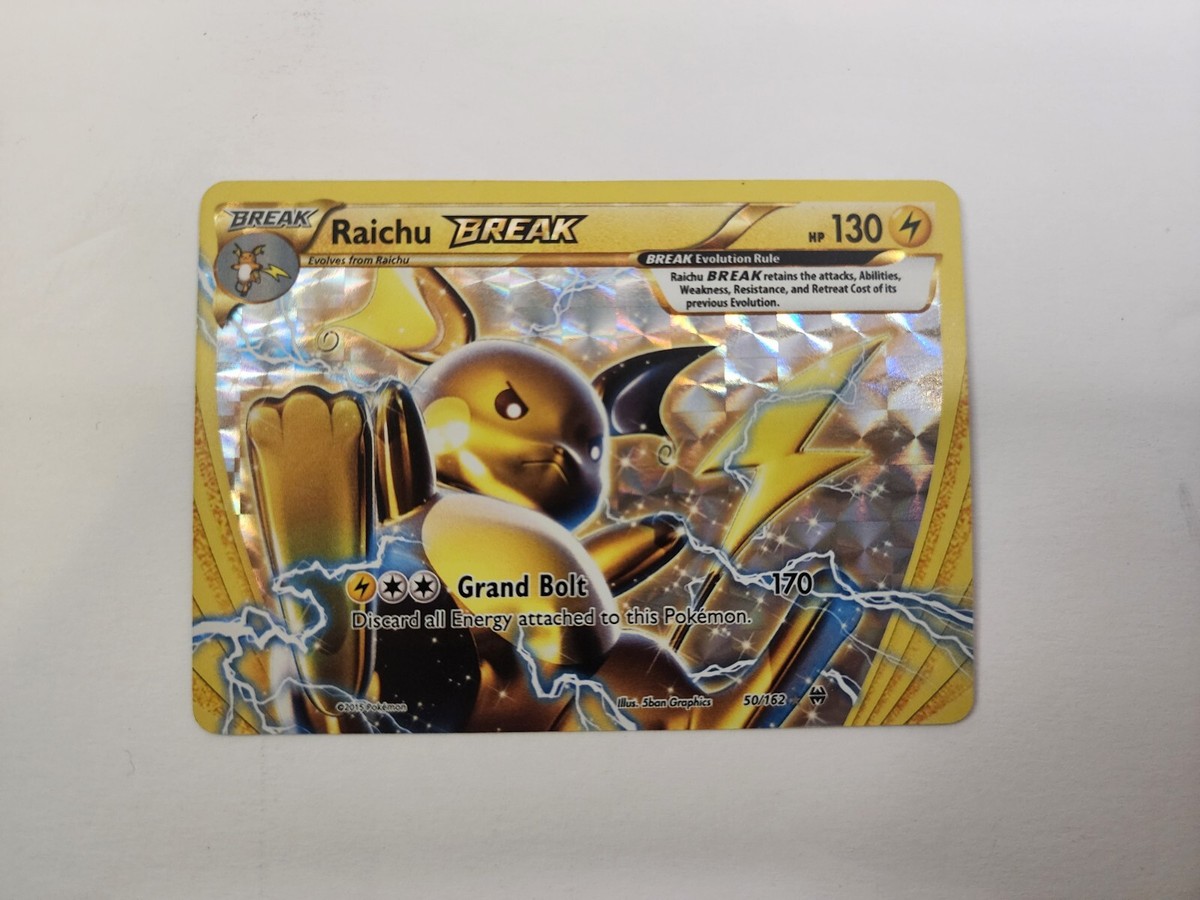 Pokémon TCG Raichu-BREAK BREAKthrough 50/162