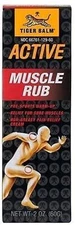 Tiger Balm Active Muscle Rub, 2 oz. – Muscle Rub for Relief Analgesic Cream –...