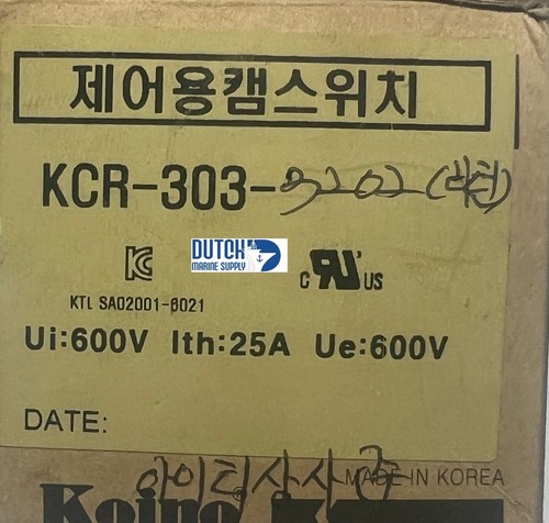 KOINO KCR 303-3202 Cam Switch 600V - Picture 7 of 7