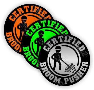 Certified Shovel Operator Funny Hard Hat Stickers Construction Helmet Decals - E