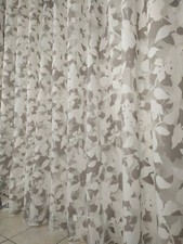 Tende a metraggio devorè floreale metro stoffe tessuti organza tendaggi seta 