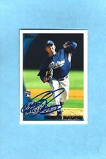 2010 Topps Cesar Ramos RC Rookie Autograph Hand Signed