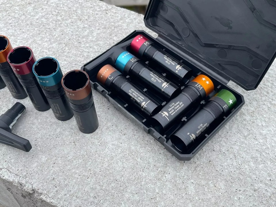 Beretta Benelli extended MOBIL none ported Black&Color choke 5-set 12 ...