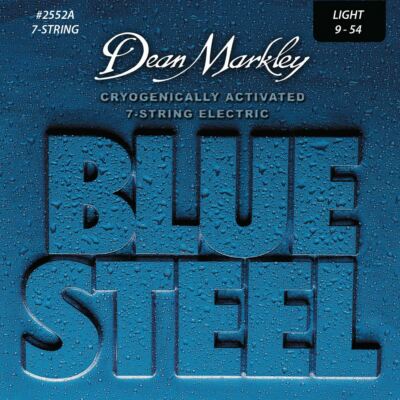 Dean Markley Blue Steel E-Gitarre 7-saitiges Set Light 9-54