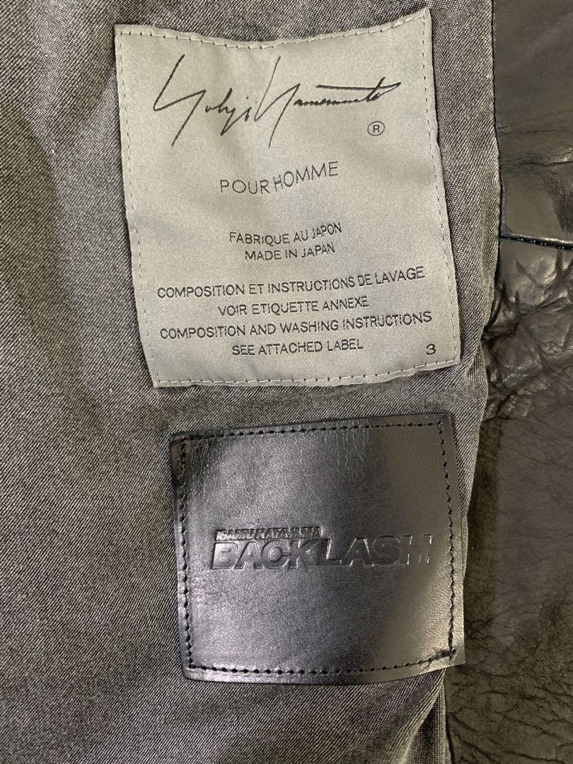 Yohji Yamamoto X Backlash Leather Jacket 21Aw | eBay Yohji Yamamoto X Backlash Leather Jacket 21Aw | eBay