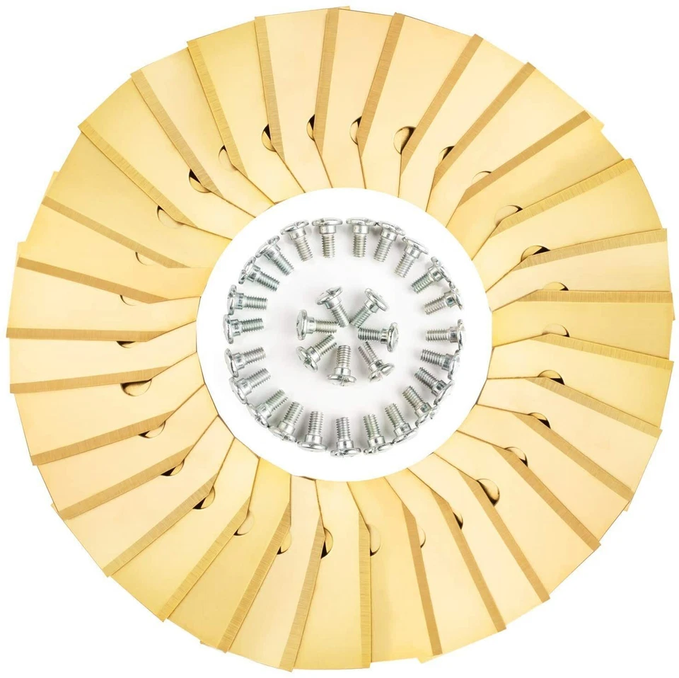 30× Ersatzmesser Titan 43 mm lang für Husqvarna Automower und Gardena Mähroboter - Bild 3 von 4