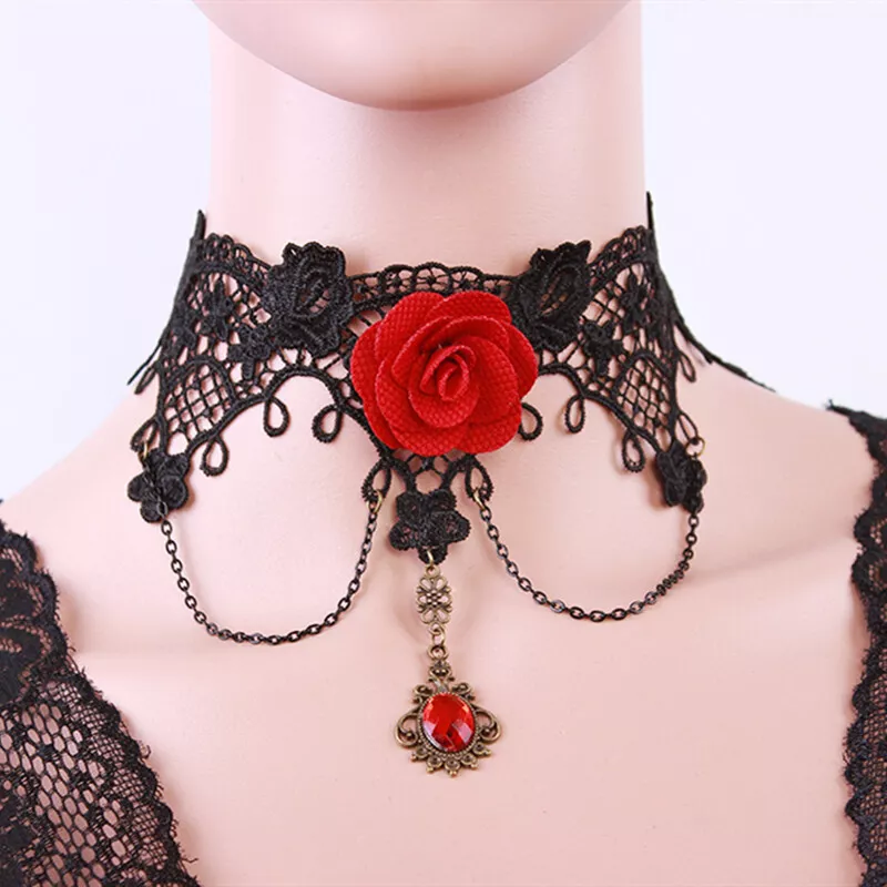 Victorian choker shop necklace