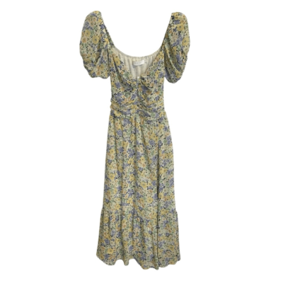 knee length dresses for ladies Ilaria Floral Jacquard Midi Dress main image 0