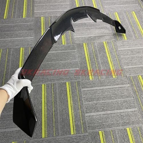 Carbon Fiber/Forged Carbon Fiber Front Bumper Lip Fit For Ferrari 488 2016-2019 - Picture 16 of 27