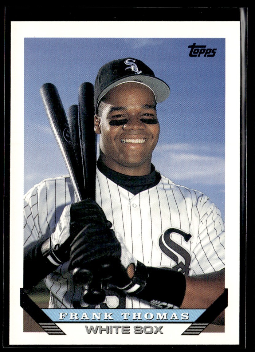 1993 Topps Baseball Frank Thomas Chicago White Sox #150
