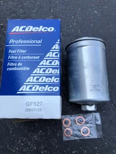 ACDELCO GF527 GM ORIGINAL EQUIPMENT FUEL FILTER FOR 1986-1987 VOLKSWAGEN JETTA