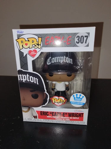 Eric Eazy-E Wright #307 Funko POP! Rocks Shop Color Compton Exclusive Mint