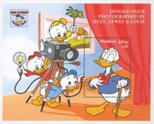 Disney 1994 Maldives - 60th Anniversary of Donald Duck MSheet - MNH...Part 2