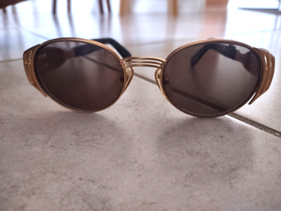 Jean Paul Gaultier Sunglass Frames 56-3281 Gold Fork Hinges with