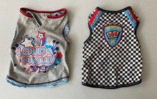Dog Shirt Jersey 2 Pack See photos for sizing