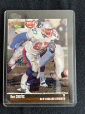 Ben Coates /1175 on card  Certified Auto Autograph Card  (Inventory #B)