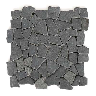 Stone Ten Real Stone Tiles - Stone Backsplash Wall Panels - 10 Pack
