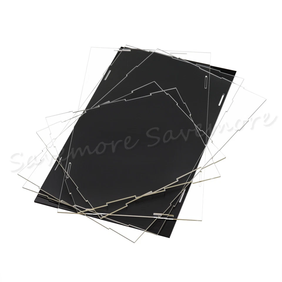 Large Acrylic Display Case Dustproof Clear Box Diecast 1:18 Action Figures Truck - image 3 of 4