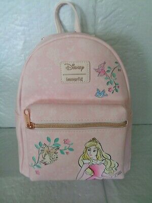 Loungefly Disney Princess Aurora Sleeping Beauty Sketch Mini Backpack NWT