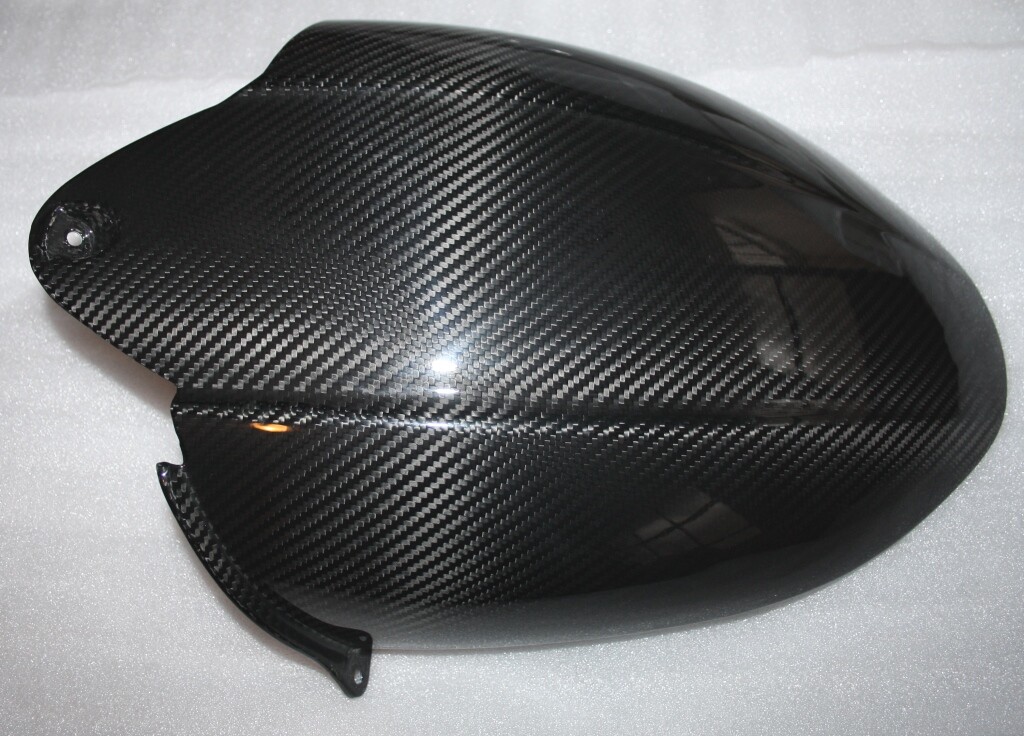 Lèche roue arrière carbone Kawasaki ZX10R 2009 protection moto