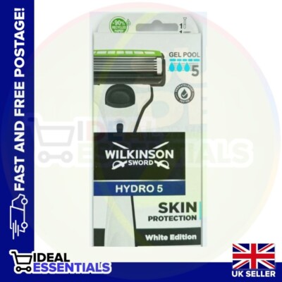 WILKINSON Sword HYDRO 5 RASIERER HAUTSCHUTZ WHITE EDITION -