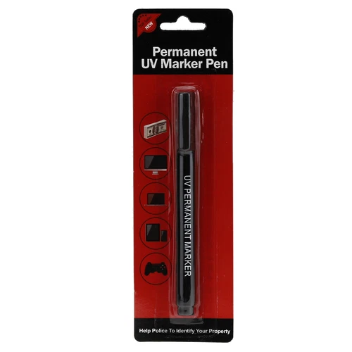 UV Light Ultra Violet Permanent Marker Ant-Theft Security Crime Prevention Pen