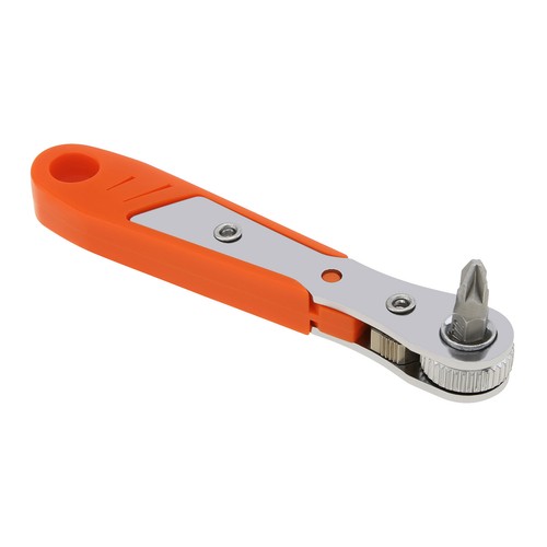 1/4 Inch Mini Ratcheting Wrench Bit Right Angle Screwdriver Hex Drive Tools Set - Picture 6 of 11