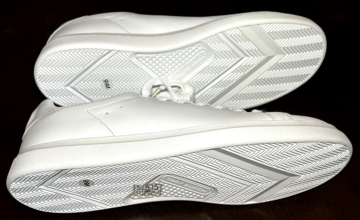 Tory Burch Howell Court Titanium White/Titanium White Womens
