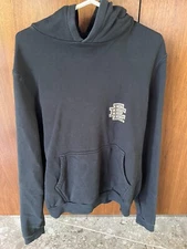 Eric Emanuel EE Logo Black Hoodie Size Medium