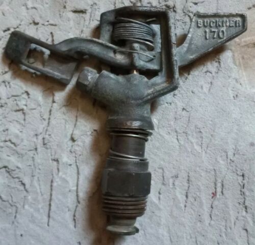 Vintage BUCKNER 170 FRESNO CALIF Brass Lawn Sprinkler EBay