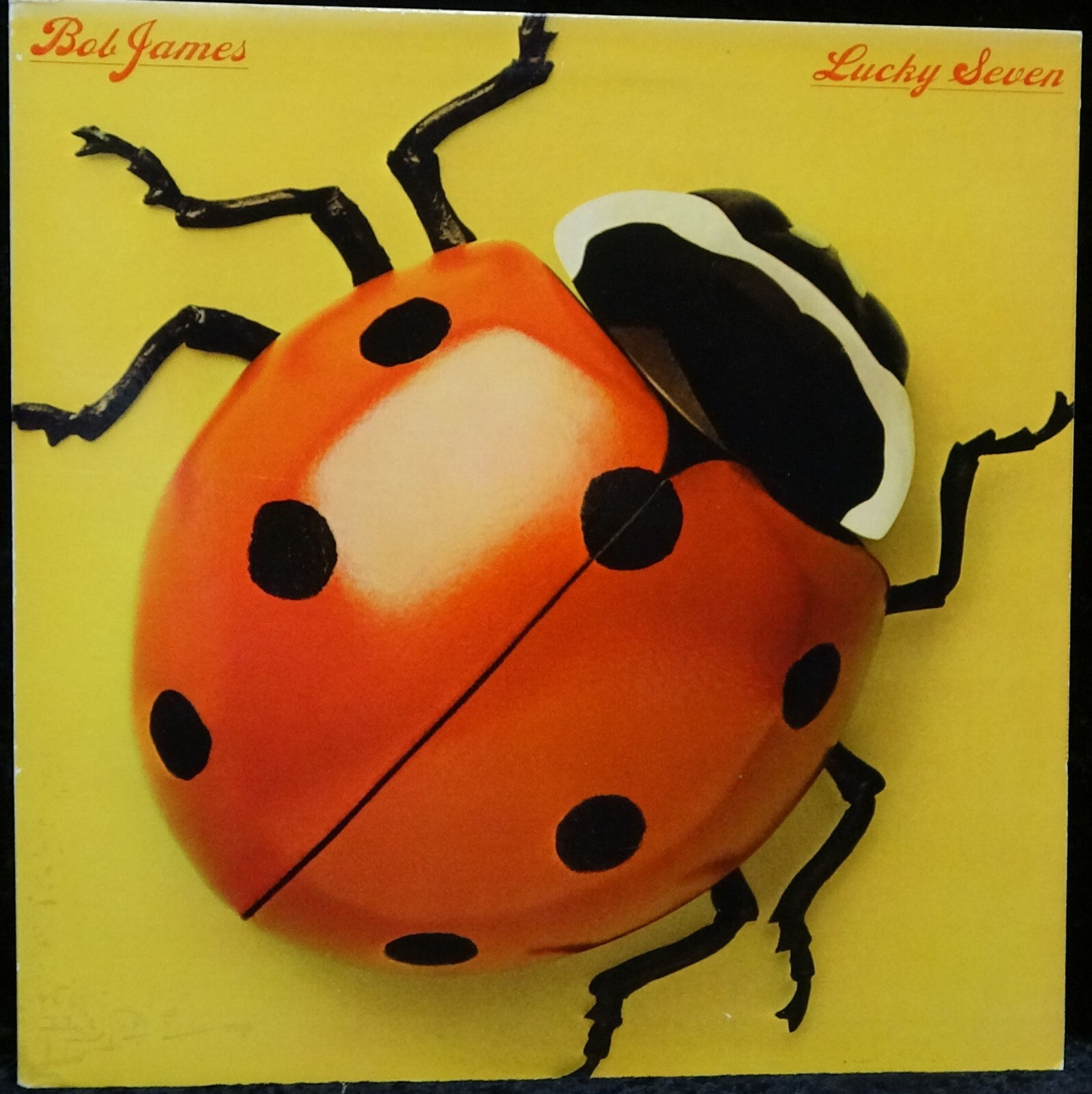 Bob James  🎵Lucky Seven🎵 VINYL RECORD LP Gatefold ALBUM Jazz  JC 36056