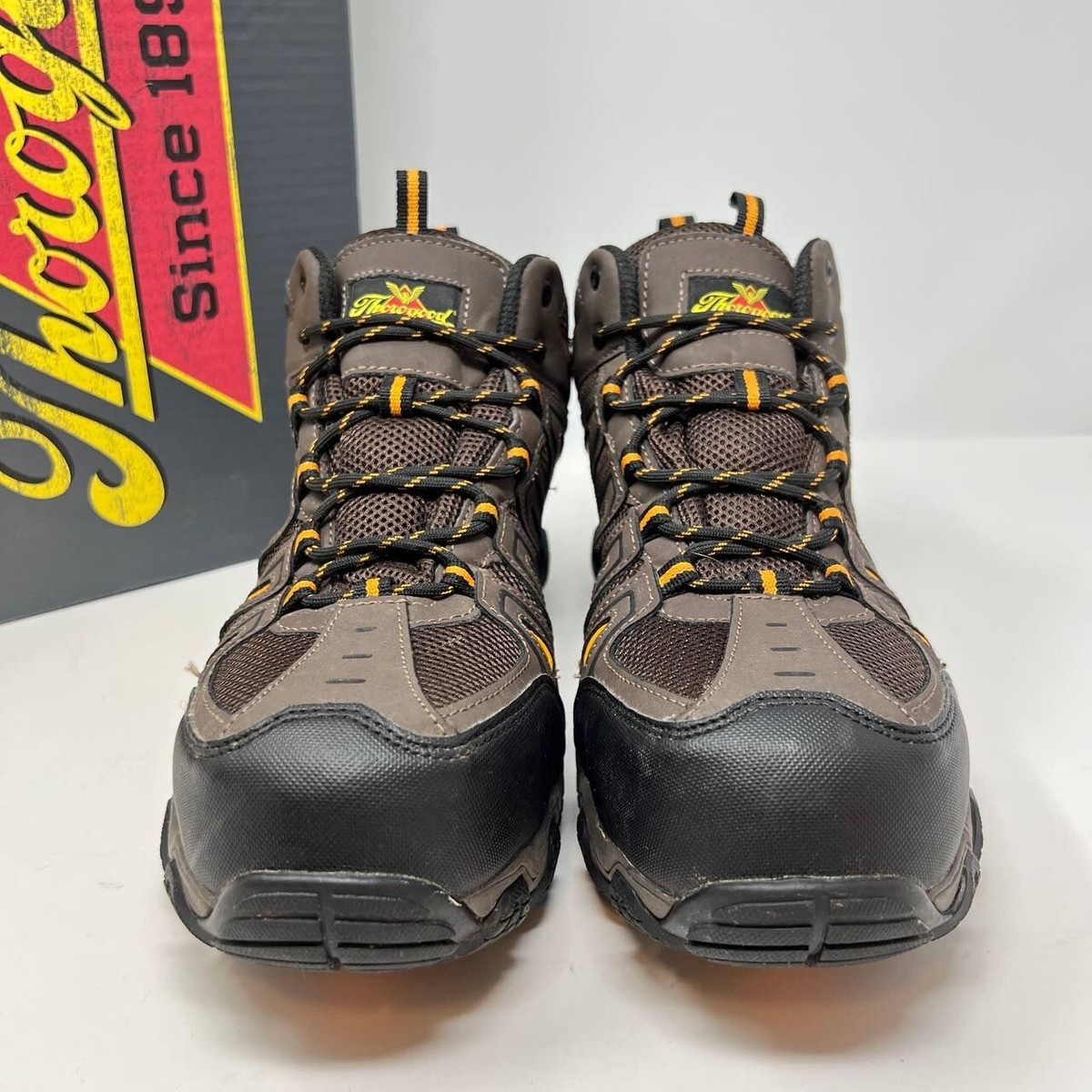Thorogood Men\'s Crosstrex Hiking Boots Size 11.5W Composite Safety Toe Outdoors Thorogood Men main image 2