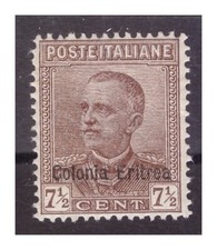Érythrée 1928 - Cents 7 1/2 Neuf de Luxe