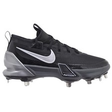 Nike Force Zoom Trout 9 Elite Metal Mens Baseball Cleats, Black, Pick Size